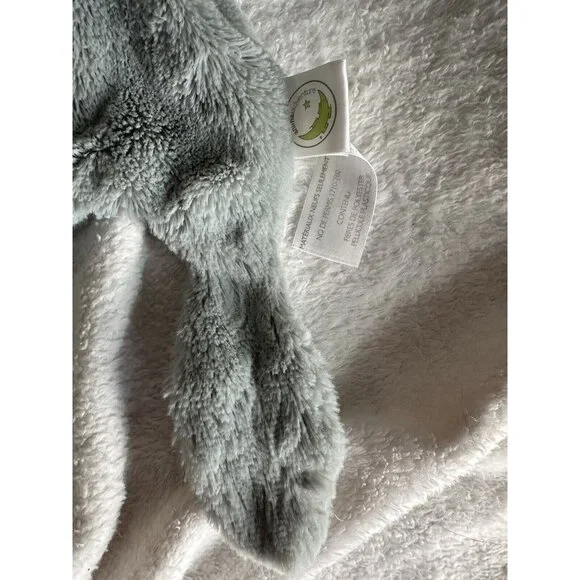 ANIMAL ADVENTURE OWL SECURITY Blanket‎ 14” Gray Plush Grey Lovey Furry Read - Picture 5 of 11
